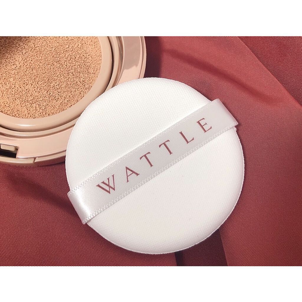 WATTLEクッションファンデーション/WATTLE/クッションファンデーションを使ったクチコミ(4枚目)