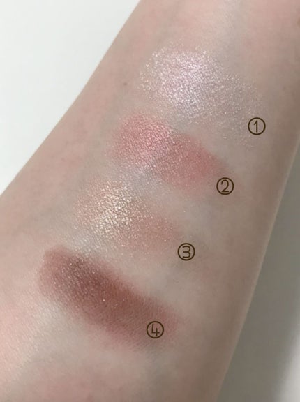 リラクシーアイシャドウ/GENE TOKYO/アイシャドウパレットを使ったクチコミ(3枚目)