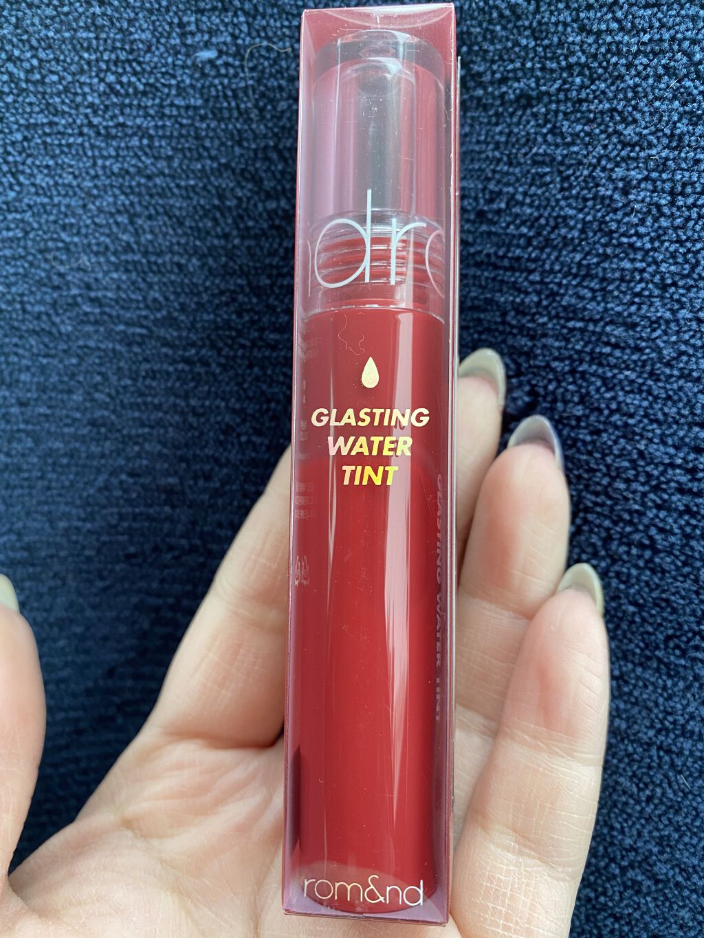 グラスティングウォーターティント/rom&nd/リップティントを使ったクチコミ（1枚目）