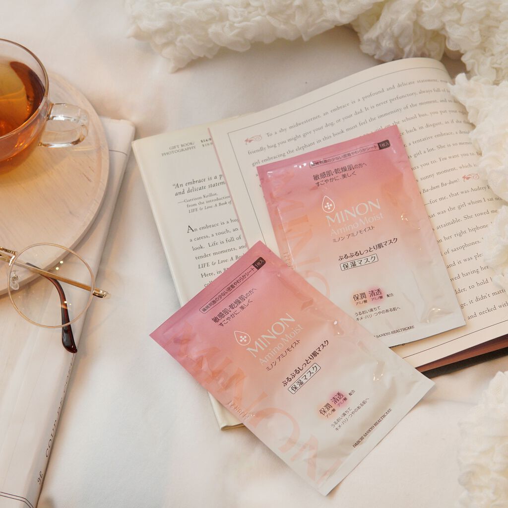 ミノン アミノモイスト ぷるぷるしっとり肌マスク/ミノン/シートマスク・パックを使ったクチコミ(1枚目)
