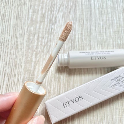 ミネラルインナートリートメントリキッドコンシーラー/エトヴォス/リキッドコンシーラーを使ったクチコミ(3枚目)