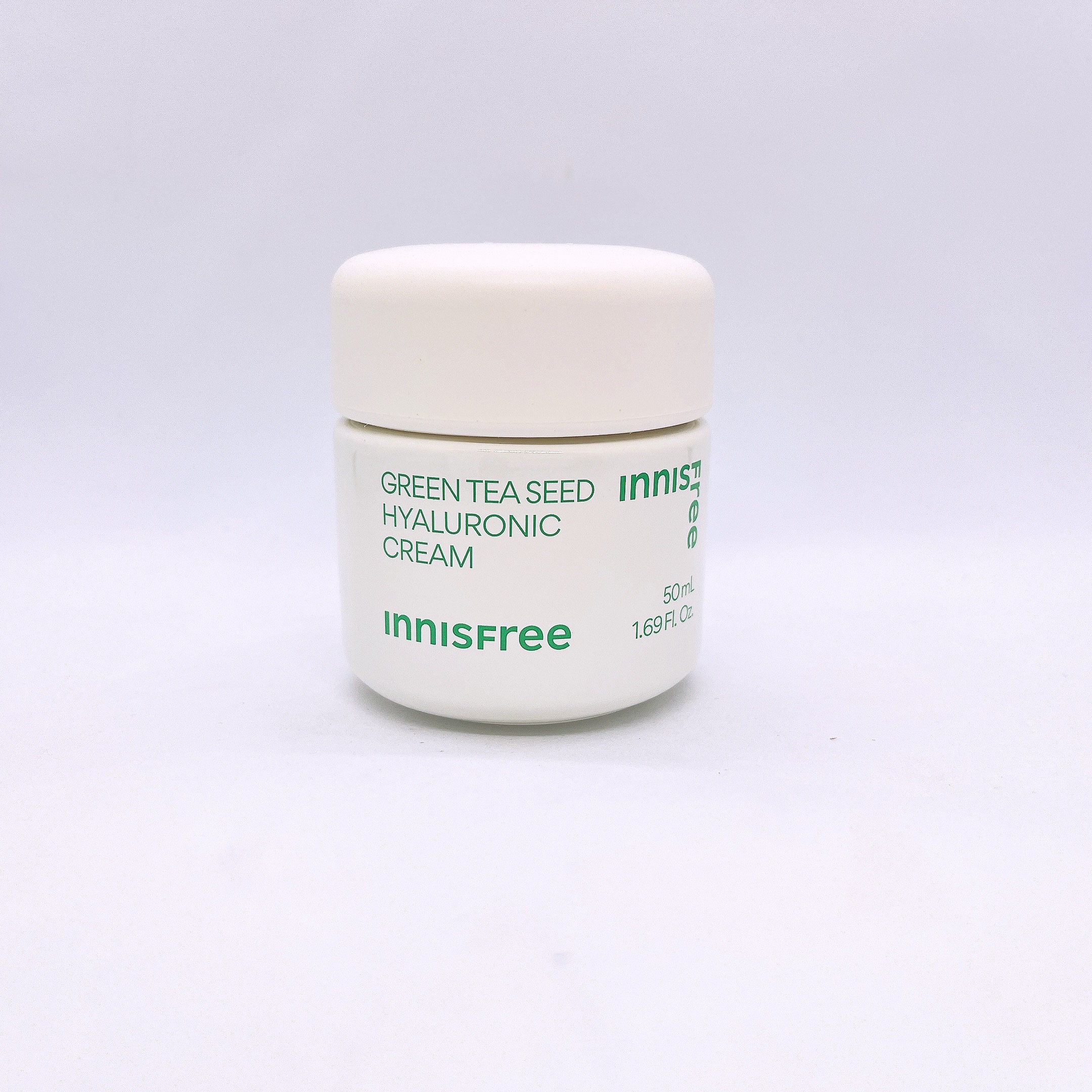 グリーンティーシード　ヒアルロン　クリーム/innisfree/フェイスクリームを使ったクチコミ（2枚目）