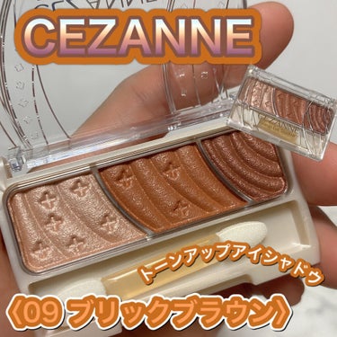 トーンアップアイシャドウ/CEZANNE/アイシャドウパレットを使ったクチコミ（1枚目）