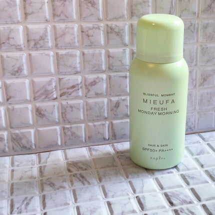 フレグランスUVスプレー フレッシュマンデーモーニング/MIEUFA/日焼け止めミスト・スプレーを使ったクチコミ(1枚目)