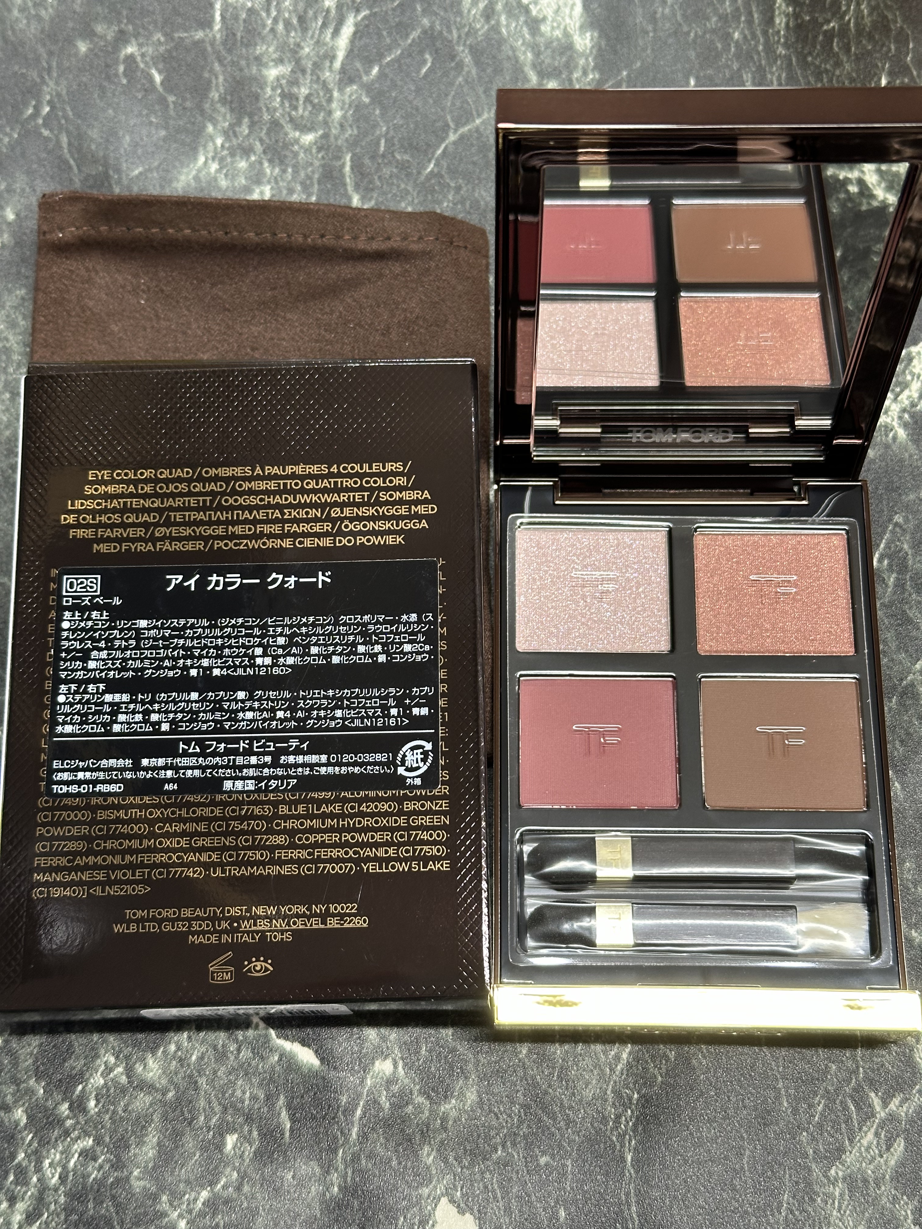 アイ カラー クォード/TOM FORD BEAUTY/アイシャドウパレットを使ったクチコミ（3枚目）
