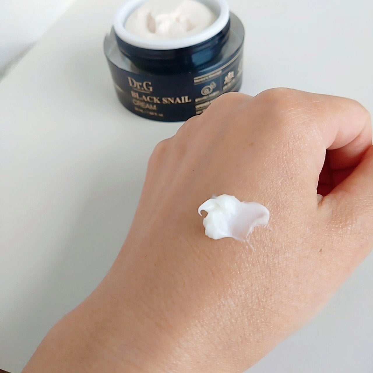 ブラックスネイル クリーム/Dr.G/フェイスクリームを使ったクチコミ(2枚目)