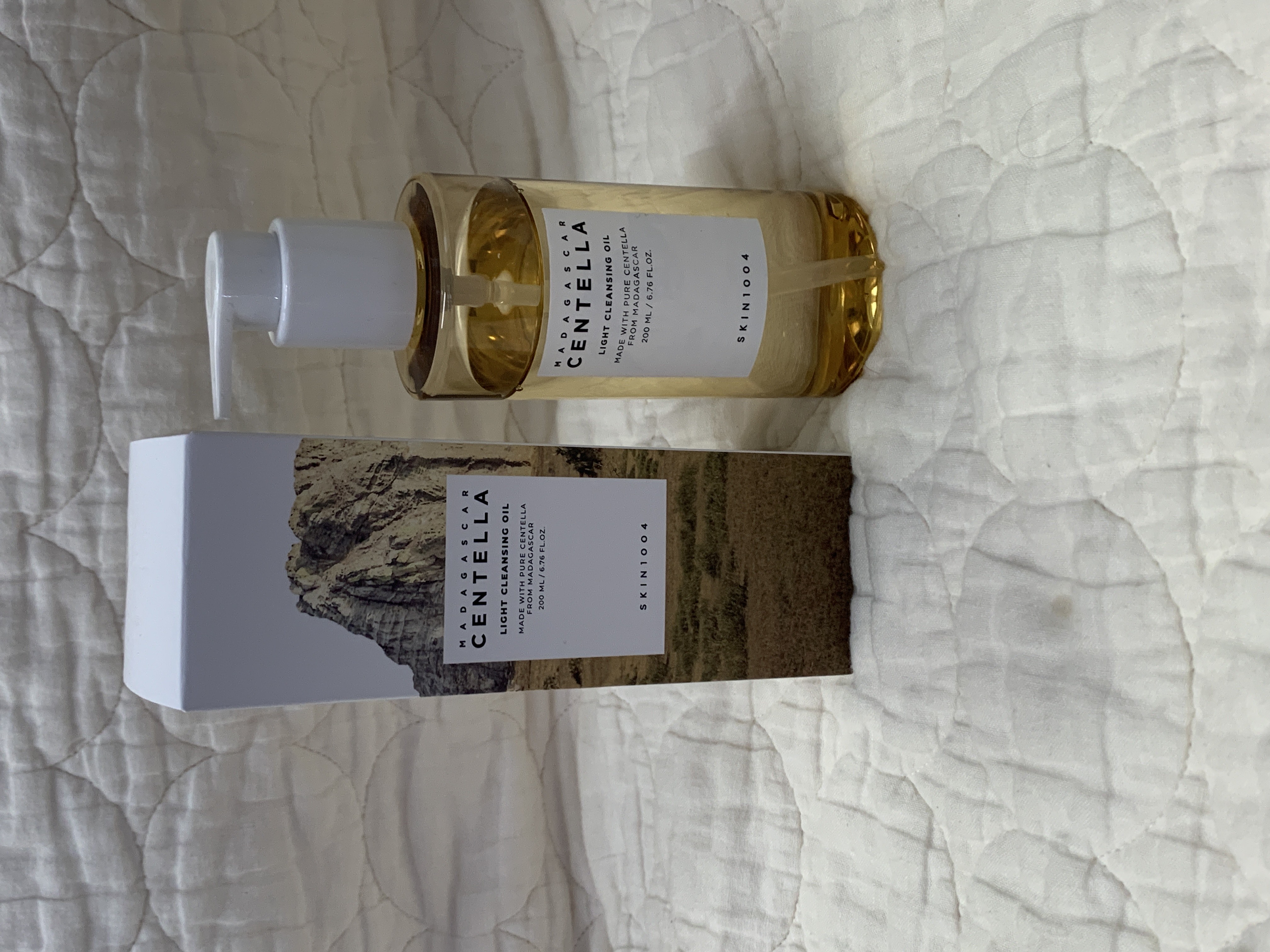 センテラ ライトクレンジングオイル/SKIN1004/オイルクレンジングを使ったクチコミ（1枚目）