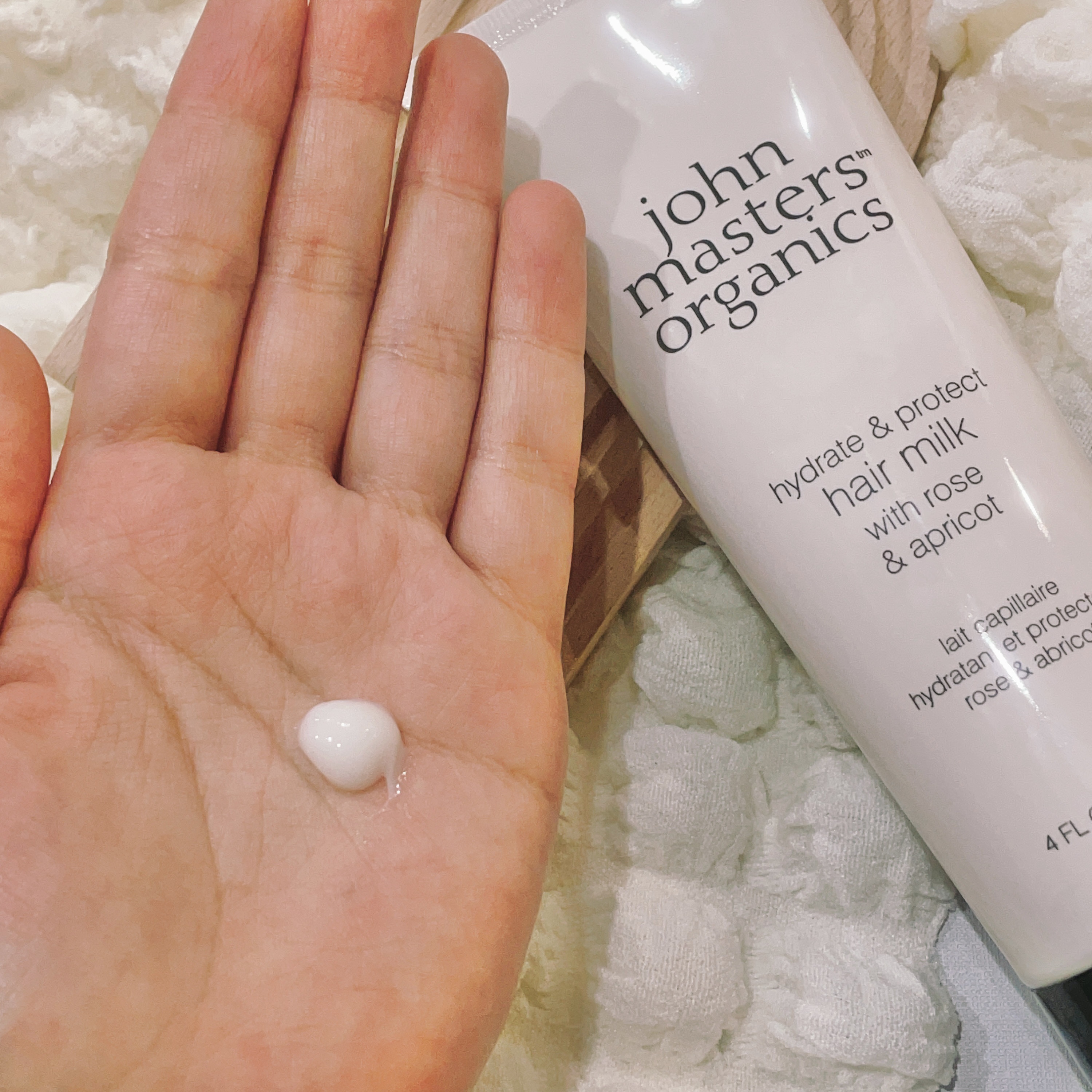 R&Aヘアマスク/john masters organics/ヘアマスク・ヘアパックを使ったクチコミ（2枚目）