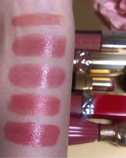 ルージュ ヴォリュプテ シャイン/YVES SAINT LAURENT BEAUTE/口紅を使ったクチコミ(3枚目)