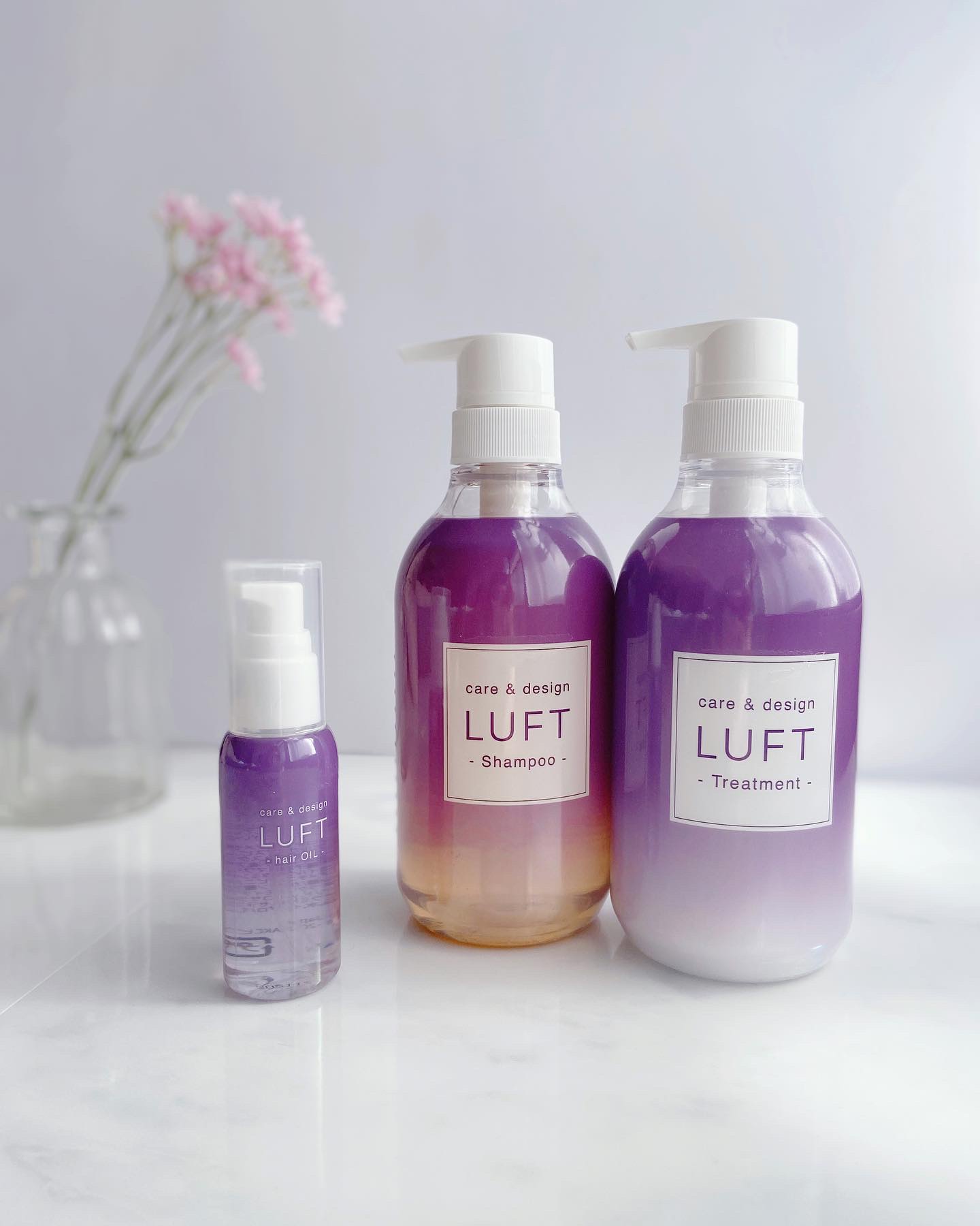 ケア＆デザインシャンプーD／トリートメントD シャンプー 500ml/LUFT/市販シャンプーを使ったクチコミ（1枚目）