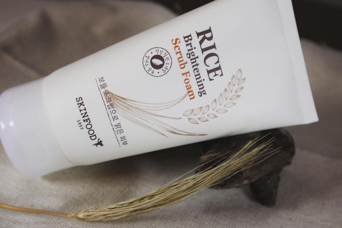 ライス デイリーブライトニング クレンジングフォーム/SKINFOOD/洗顔フォームを使ったクチコミ（1枚目）