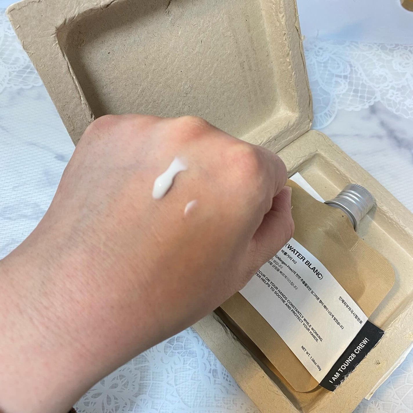 TOUN28 ハンドクリーム H2 ウォーターブラン/TOUN28/ハンドクリームを使ったクチコミ(4枚目)