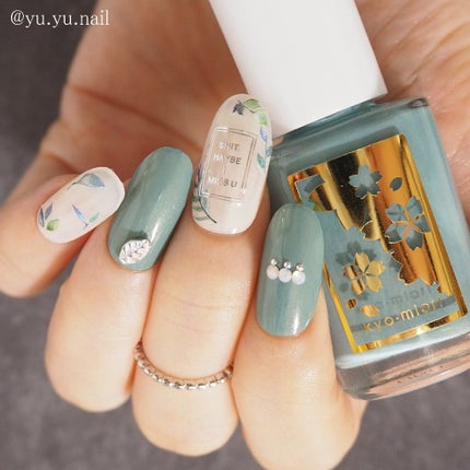 ネイルシール/セリア/ネイルシールを使ったクチコミ(1枚目)