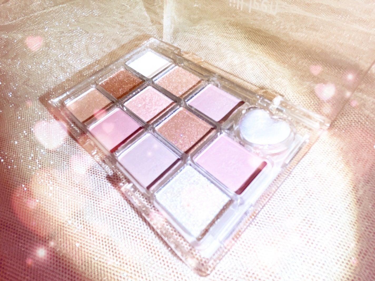 シャイニング12色ミニアイシャドウパレット/jill leen./アイシャドウパレットを使ったクチコミ(2枚目)