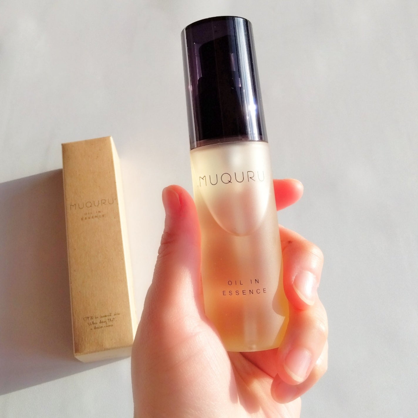 オイルインエッセンス/MUQURU/ブースター・導入液を使ったクチコミ(5枚目)