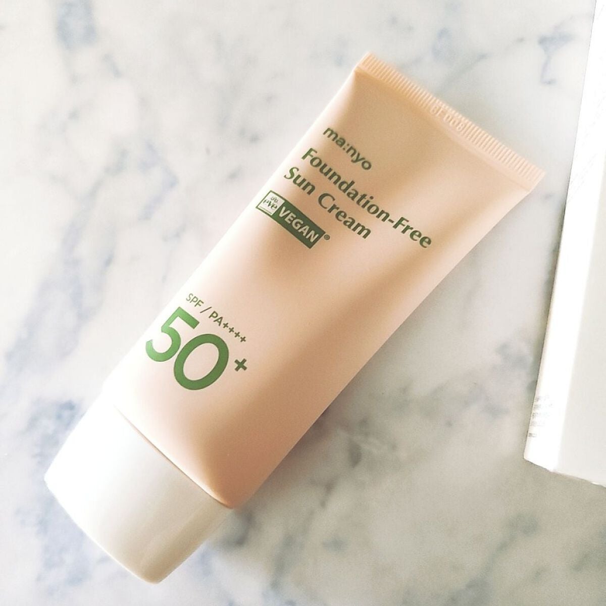 ファンデフリー サンクリーム/manyo/日焼け止めクリームを使ったクチコミ(2枚目)