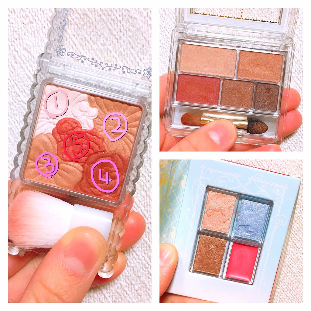 グロウフルールチークス/キャンメイク/パウダーチークを使ったクチコミ(2枚目)