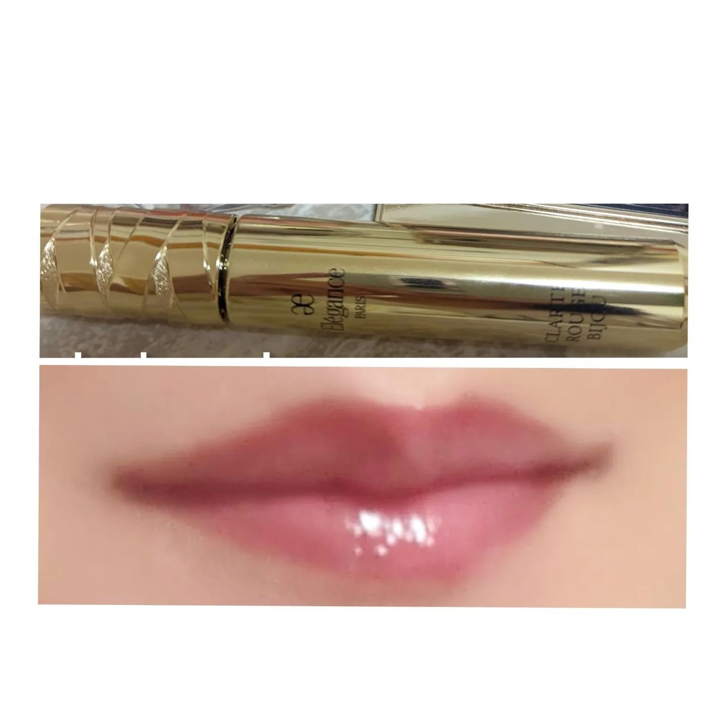 エレガンス クラルテ ルージュ ビジュー 101/Elégance/口紅を使ったクチコミ（3枚目）