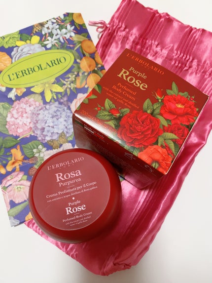 ローザ プルプレア パフュームド ボディクリーム/L'ERBOLARIO/ボディクリームを使ったクチコミ(1枚目)