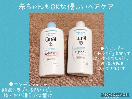 シャンプー/コンディショナー/キュレル/市販シャンプーを使ったクチコミ(1枚目)