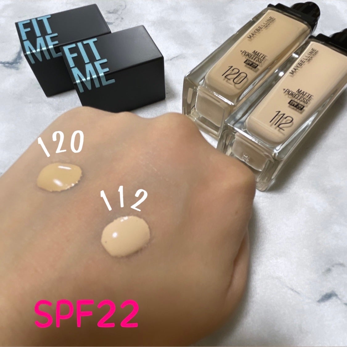 フィットミー リキッドファンデーション R/MAYBELLINE NEW YORK/リキッドファンデーションを使ったクチコミ(2枚目)