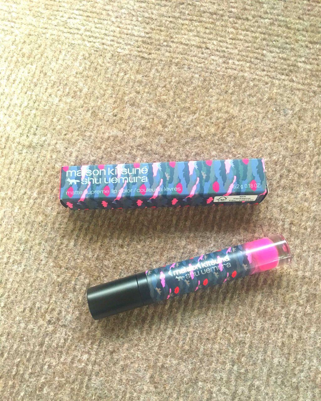 マット シュプリア/shu uemura/口紅を使ったクチコミ（1枚目）