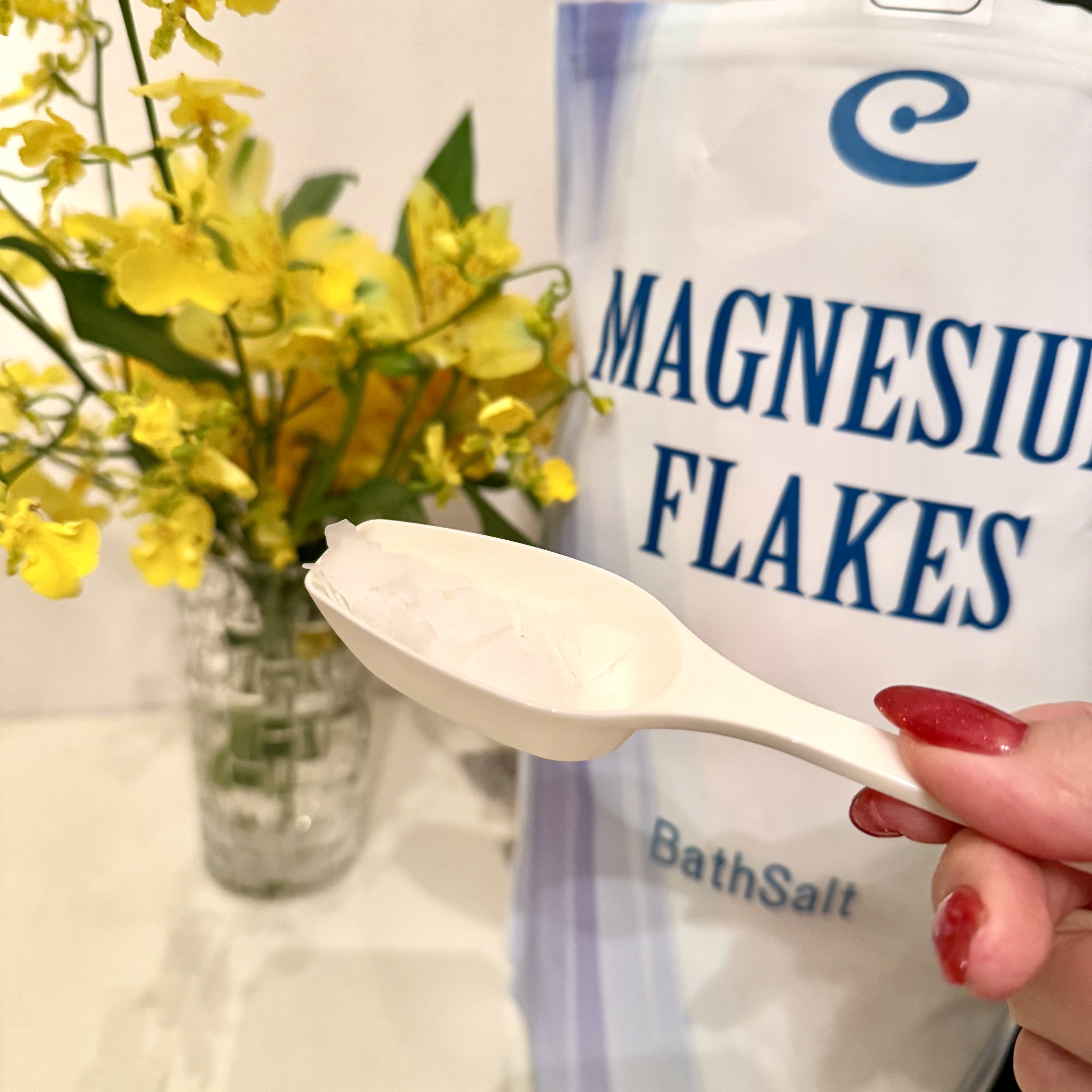 マグネシウムフレーク/EARTH CONSCIOUS (アースコンシャス)/その他を使ったクチコミ（2枚目）