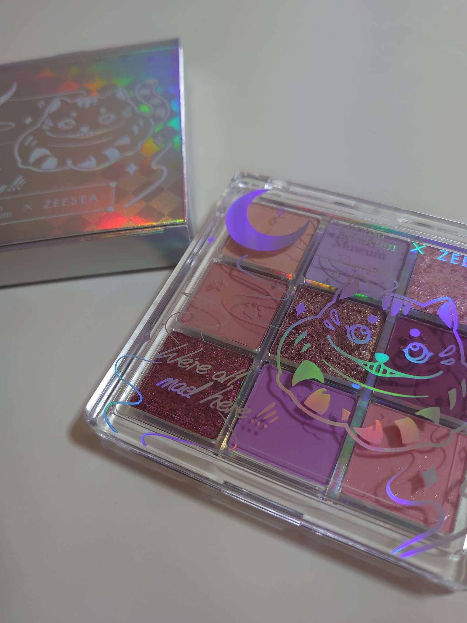 クォーツ 9色アイシャドウパレット(ドリームランドアイシャドウ) J14 タロイモクリーム/ZEESEA/アイシャドウパレットを使ったクチコミ（1枚目）