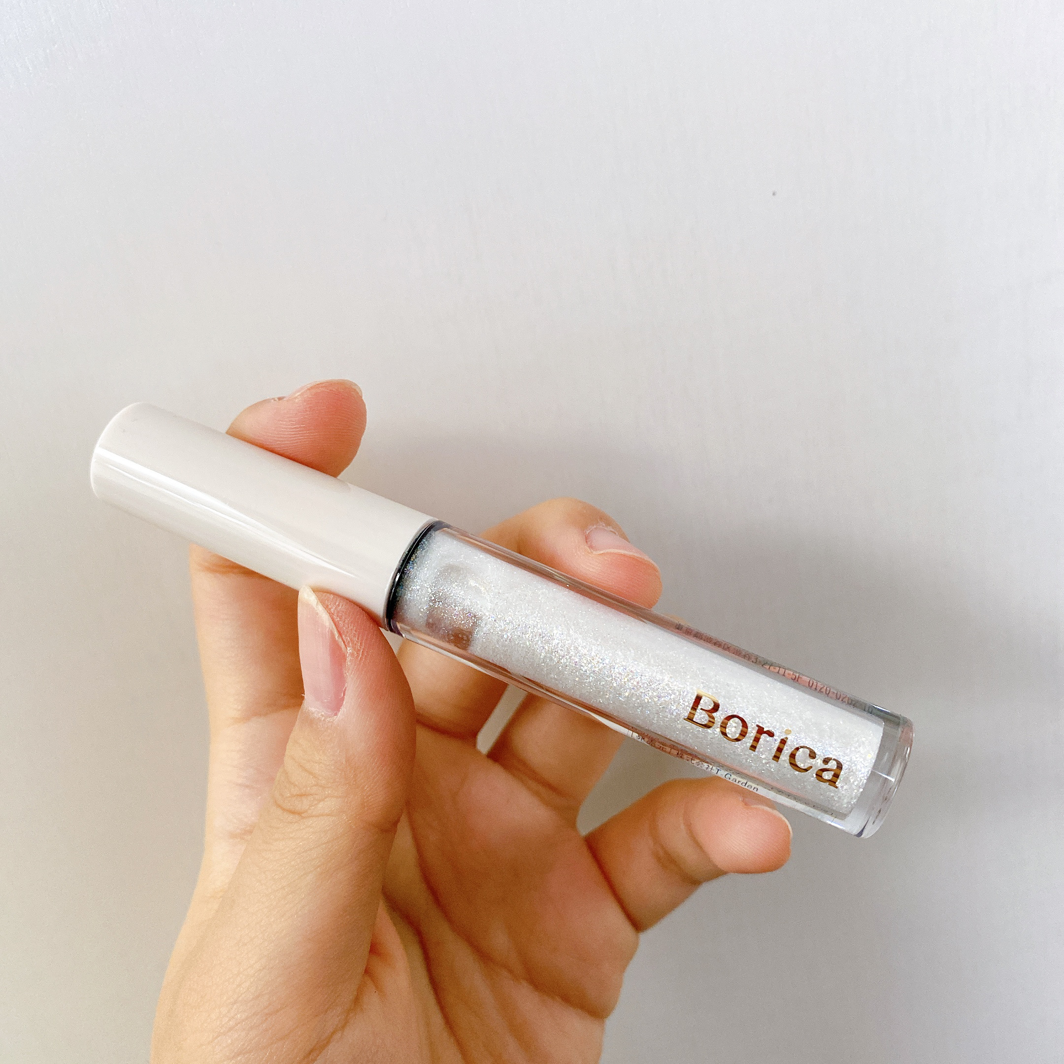 美容液ラメライナー 206 クリスタルホワイト/Borica/リキッドアイライナーを使ったクチコミ（1枚目）