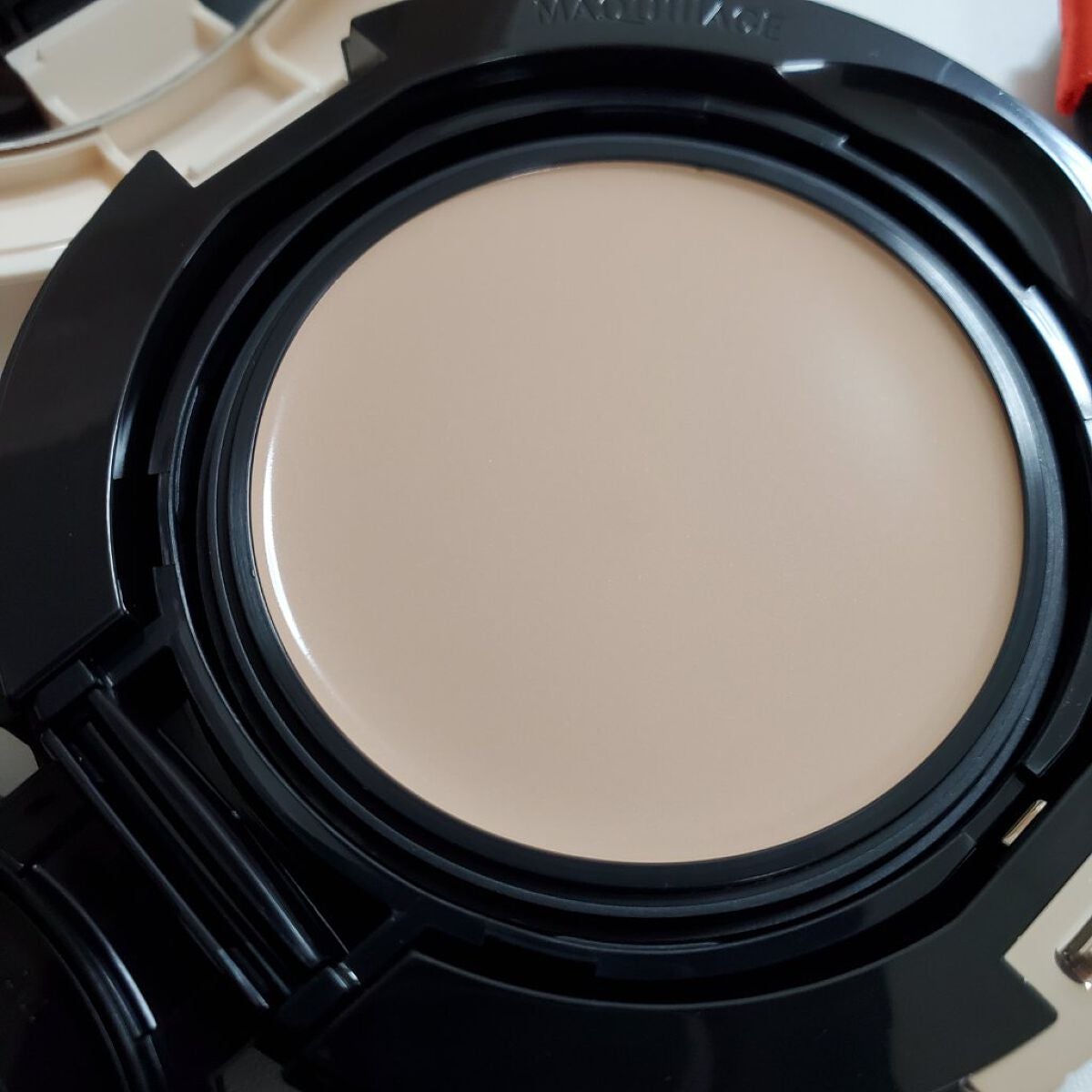 ドラマティッククッションジェリー/マキアージュ/クッションファンデーションを使ったクチコミ(2枚目)