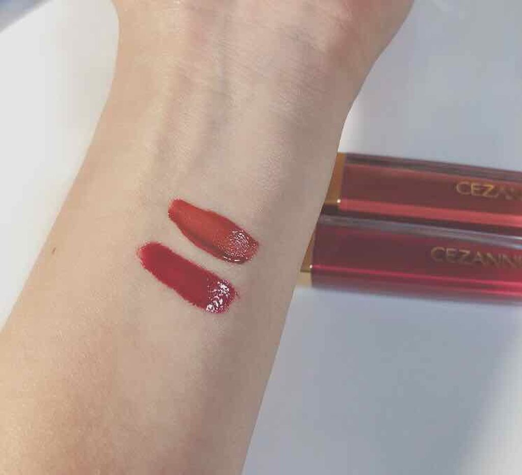 カラーティントリップ/CEZANNE/リップティントを使ったクチコミ（2枚目）