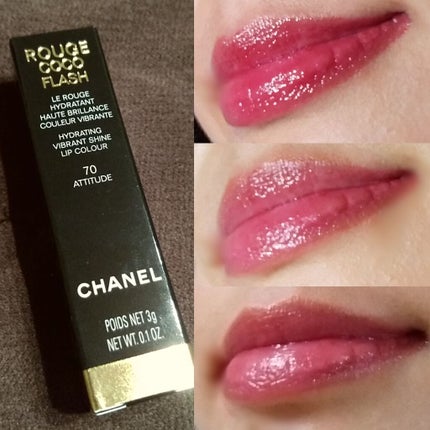 ルージュ ココ フラッシュ/CHANEL/口紅を使ったクチコミ(1枚目)
