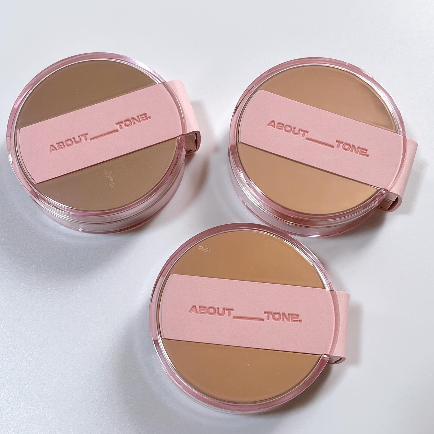 ザ・ブラーパウダーパクト/ABOUT TONE/プレストパウダーを使ったクチコミ（2枚目）