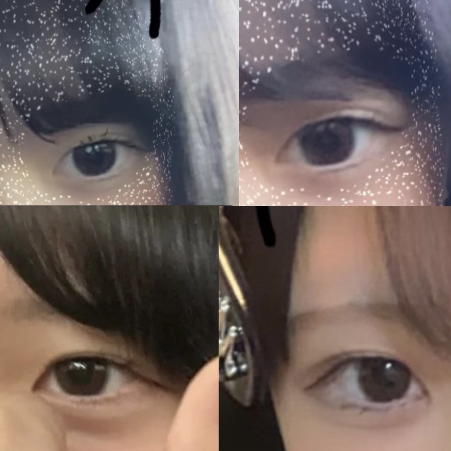 HoneyDrops 1day 15.0mm ミルキードール/HONEY DROPS/ワンデー（１DAY）カラコンを使ったクチコミ（1枚目）