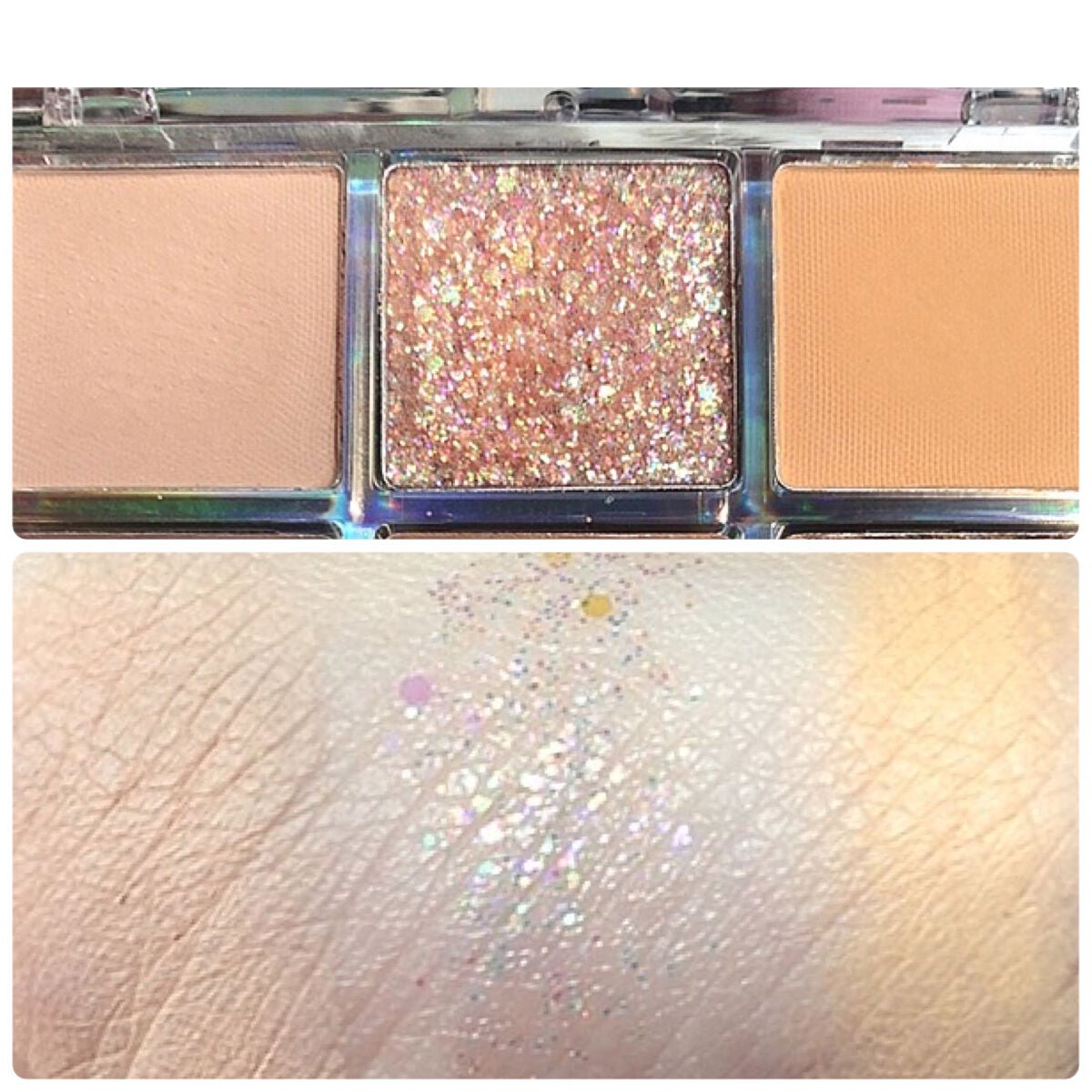 クォーツ 9色アイシャドウパレット(ドリームランドアイシャドウ)/ZEESEA/アイシャドウパレットを使ったクチコミ(4枚目)