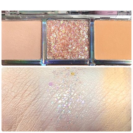 クォーツ 9色アイシャドウパレット(ドリームランドアイシャドウ)/ZEESEA/アイシャドウパレットを使ったクチコミ(4枚目)