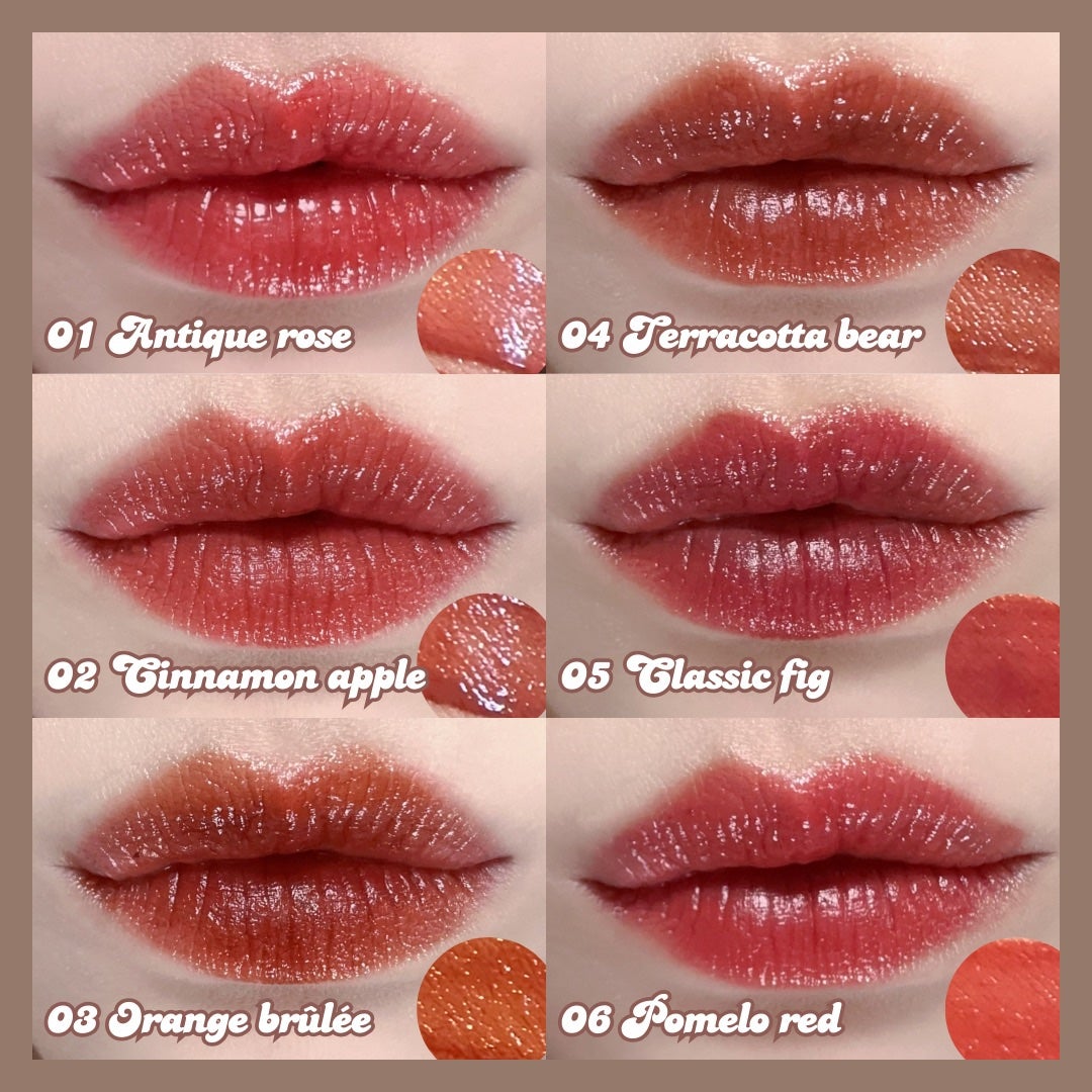 ジューシーリップティント/キャンメイク/口紅を使ったクチコミ(4枚目)