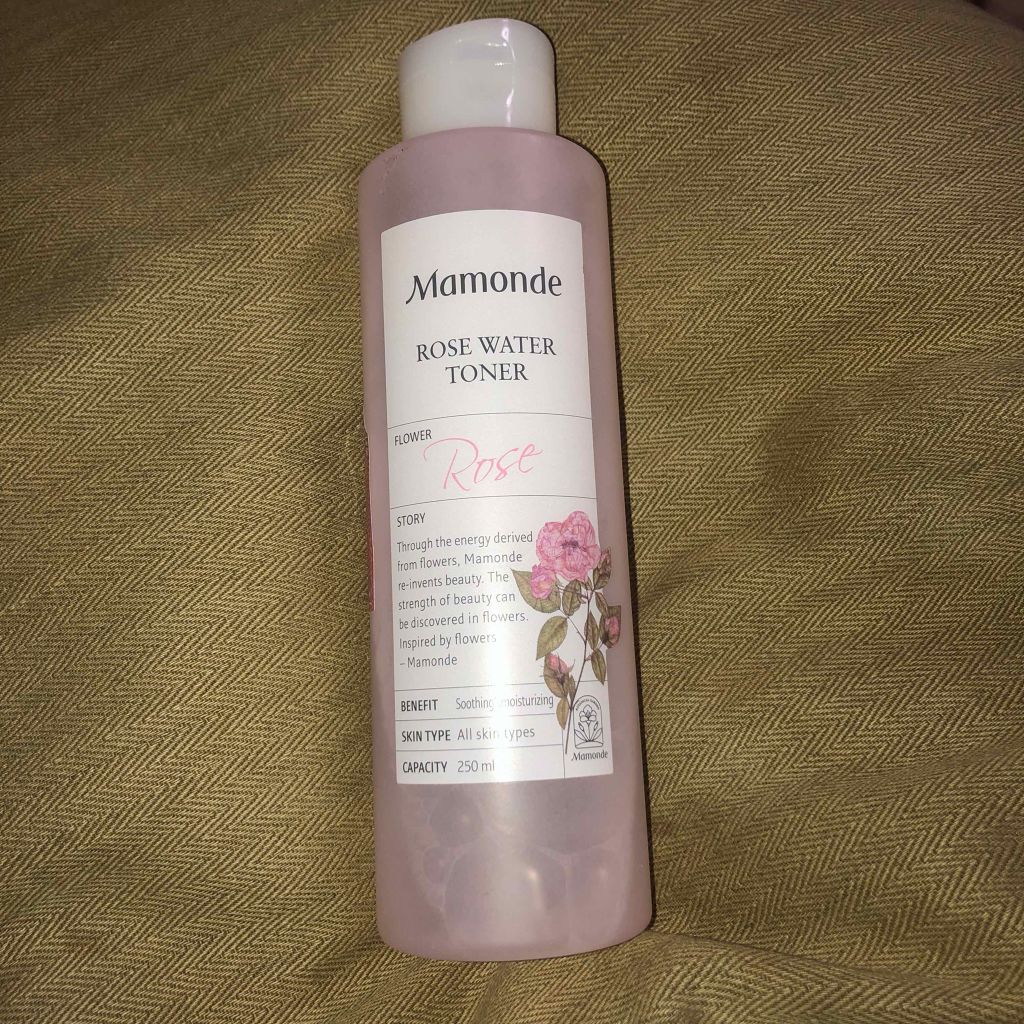 ローズウォータートナー/Mamonde/化粧水を使ったクチコミ（1枚目）