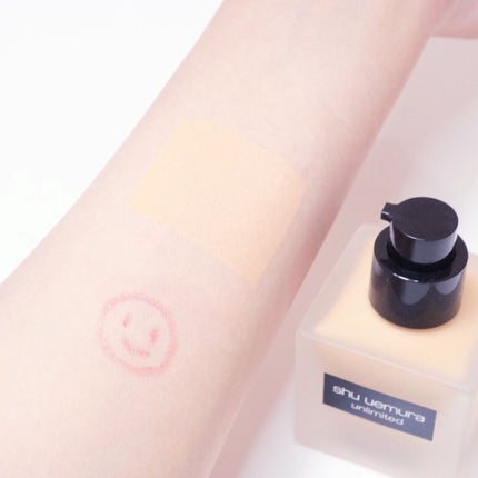 (旧)アンリミテッド ラスティング フルイド/shu uemura/リキッドファンデーションを使ったクチコミ(3枚目)