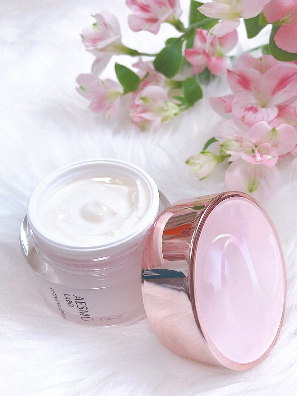 リフティングMU クリーム/AESMU LABO/フェイスクリームを使ったクチコミ（3枚目）