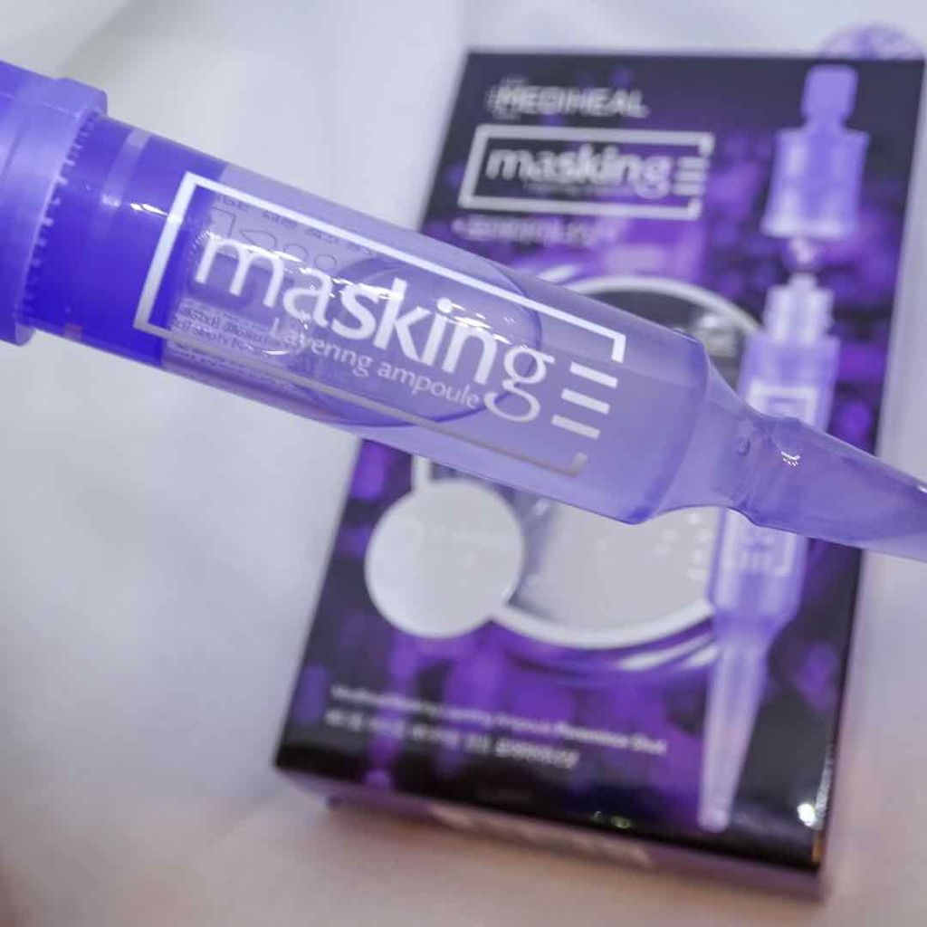 マスキング レイアリング アンプル /MEDIHEAL/美容液を使ったクチコミ(2枚目)