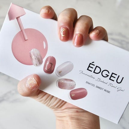 EDGEU ジェルネイルシール/EDGEU/ネイルシールを使ったクチコミ(6枚目)
