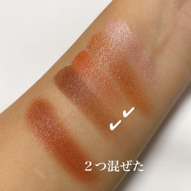 かぽ on LIPS 「プチプラメイク💕キャンメイクシルキースフレアイズ07ネクタリン..」（9枚目）