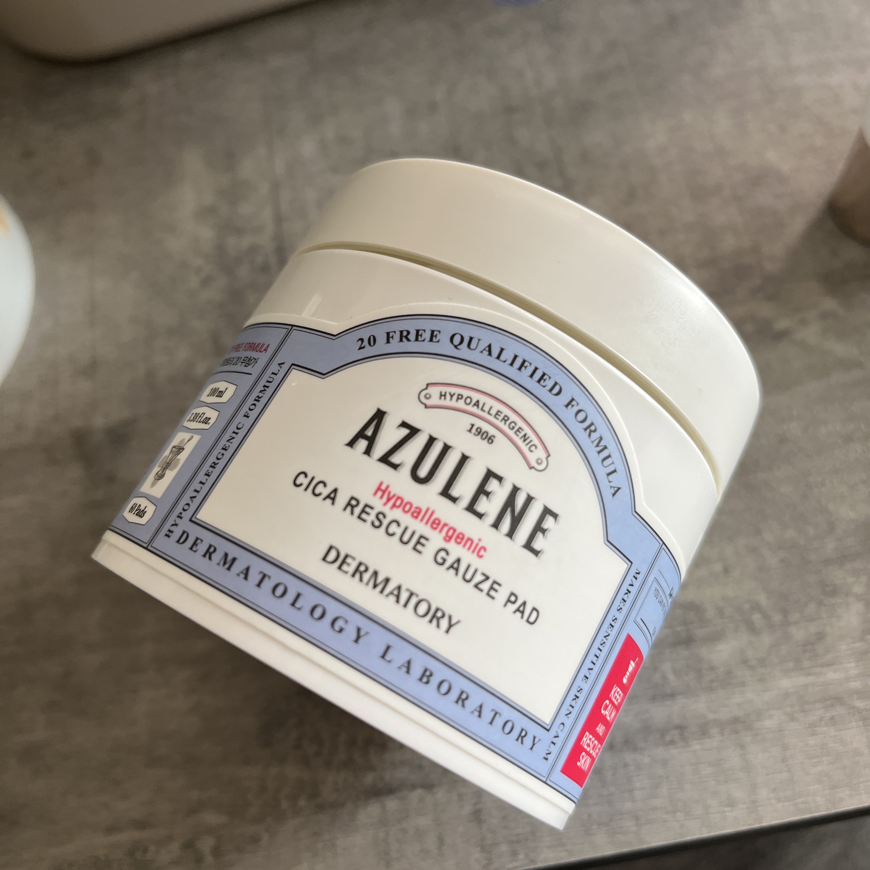 ハイポアラジェニックシカガーゼパッド/Dermatory/トナーパッドを使ったクチコミ（1枚目）