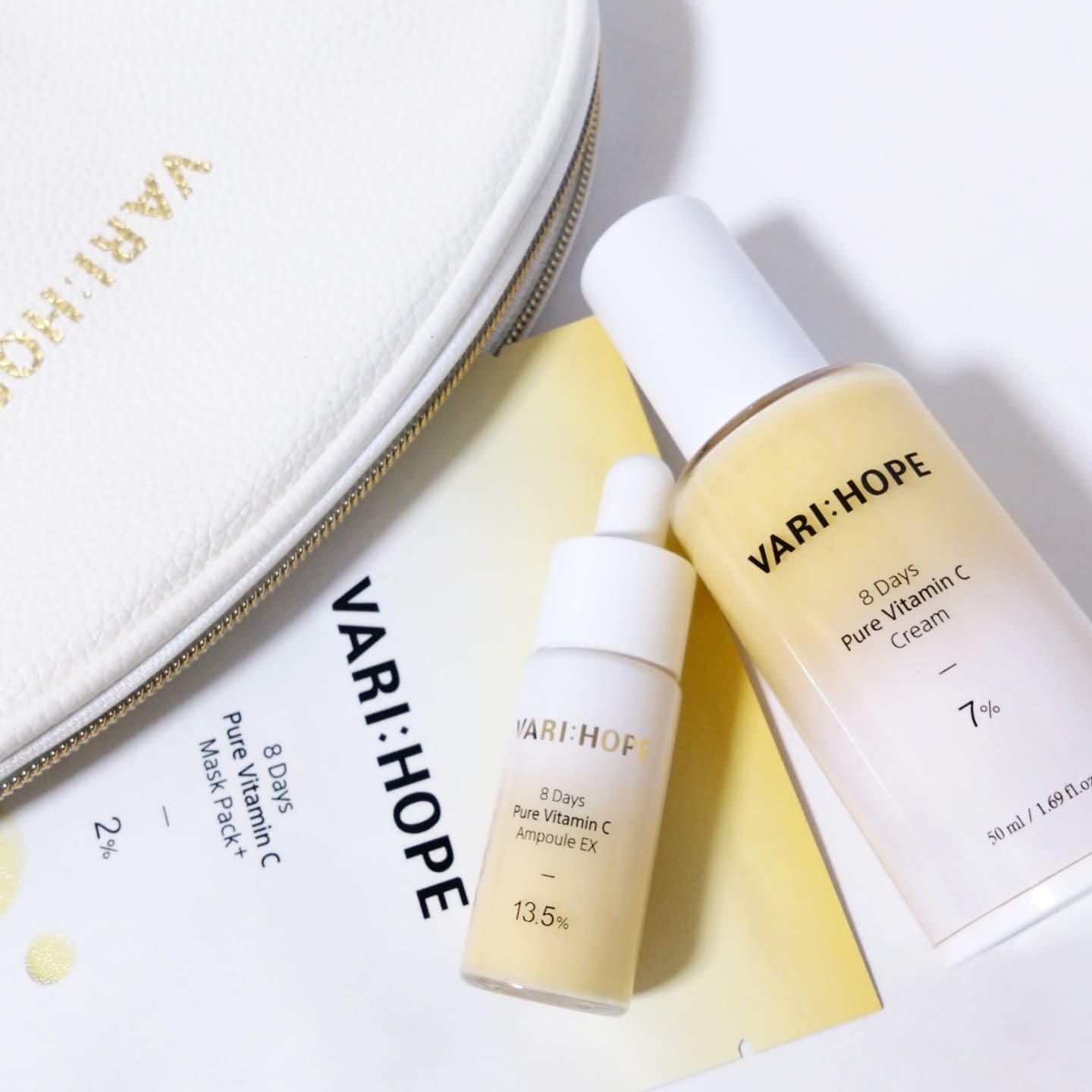 ８デイズピュアビタミンCアンプル/VARI:HOPE/美容液を使ったクチコミ（1枚目）
