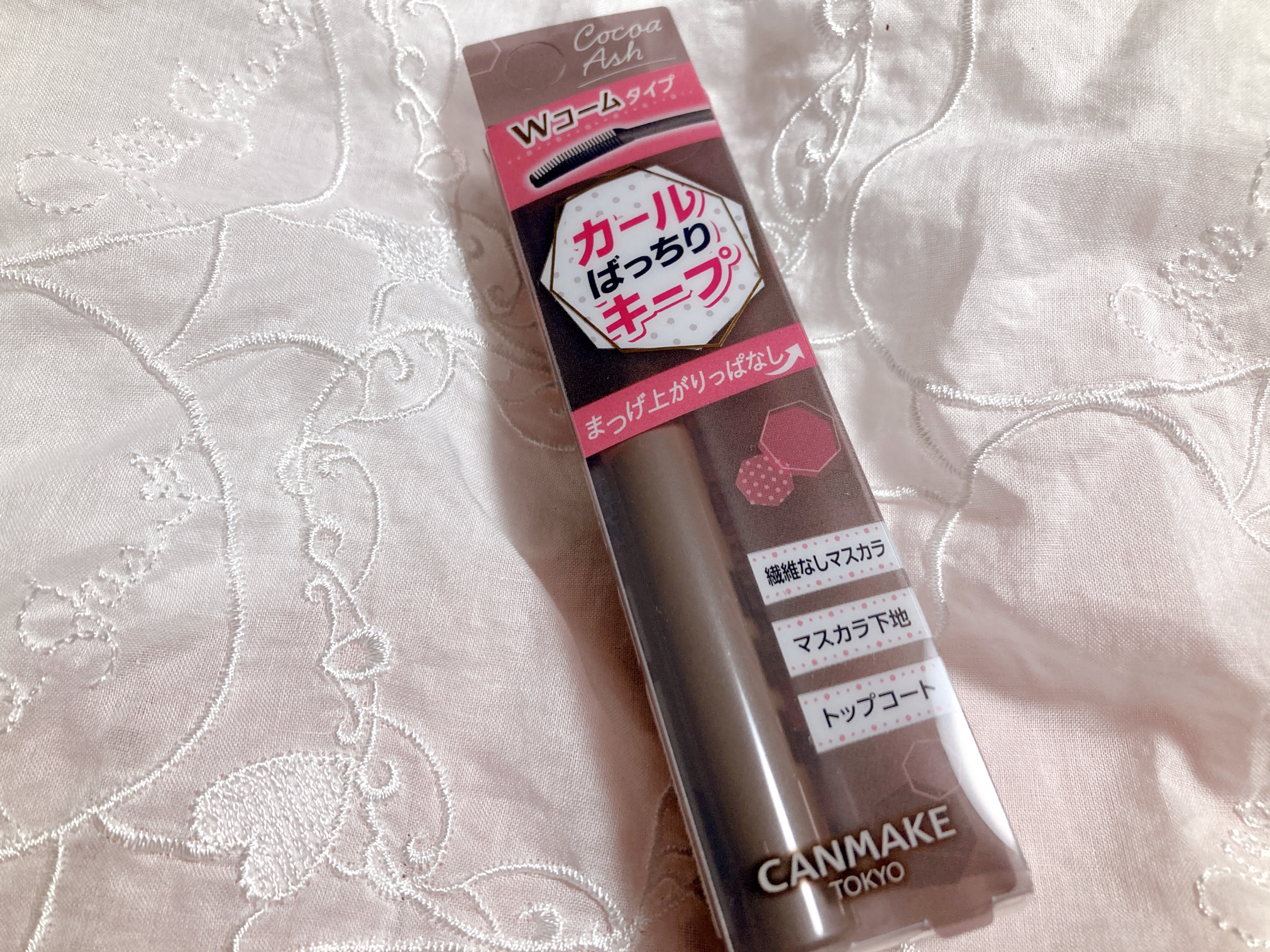 クイックラッシュカーラー CA ココアアッシュ/キャンメイク/マスカラ下地を使ったクチコミ（2枚目）