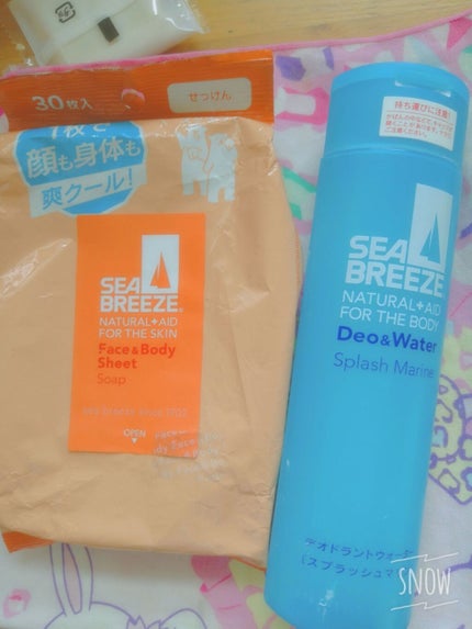 デオ&ウォーター B (スプラッシュマリン)/シーブリーズ/デオドラント・制汗剤を使ったクチコミ(1枚目)