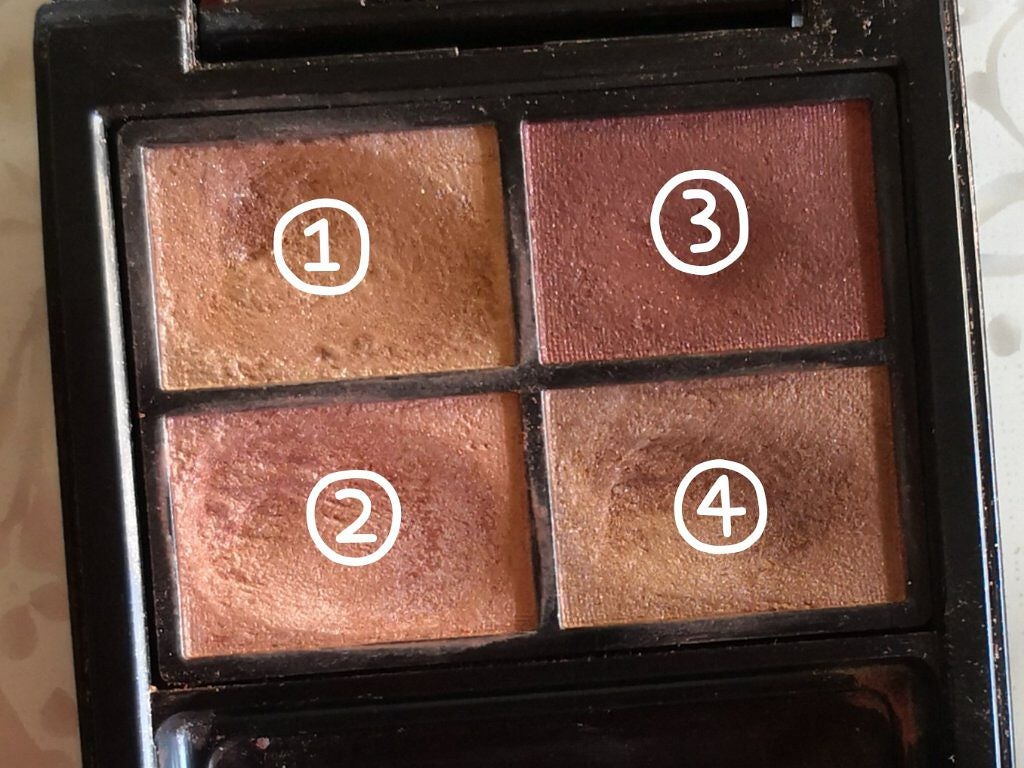 ミネラルクラッシィシャドー/エトヴォス/アイシャドウパレットを使ったクチコミ(2枚目)