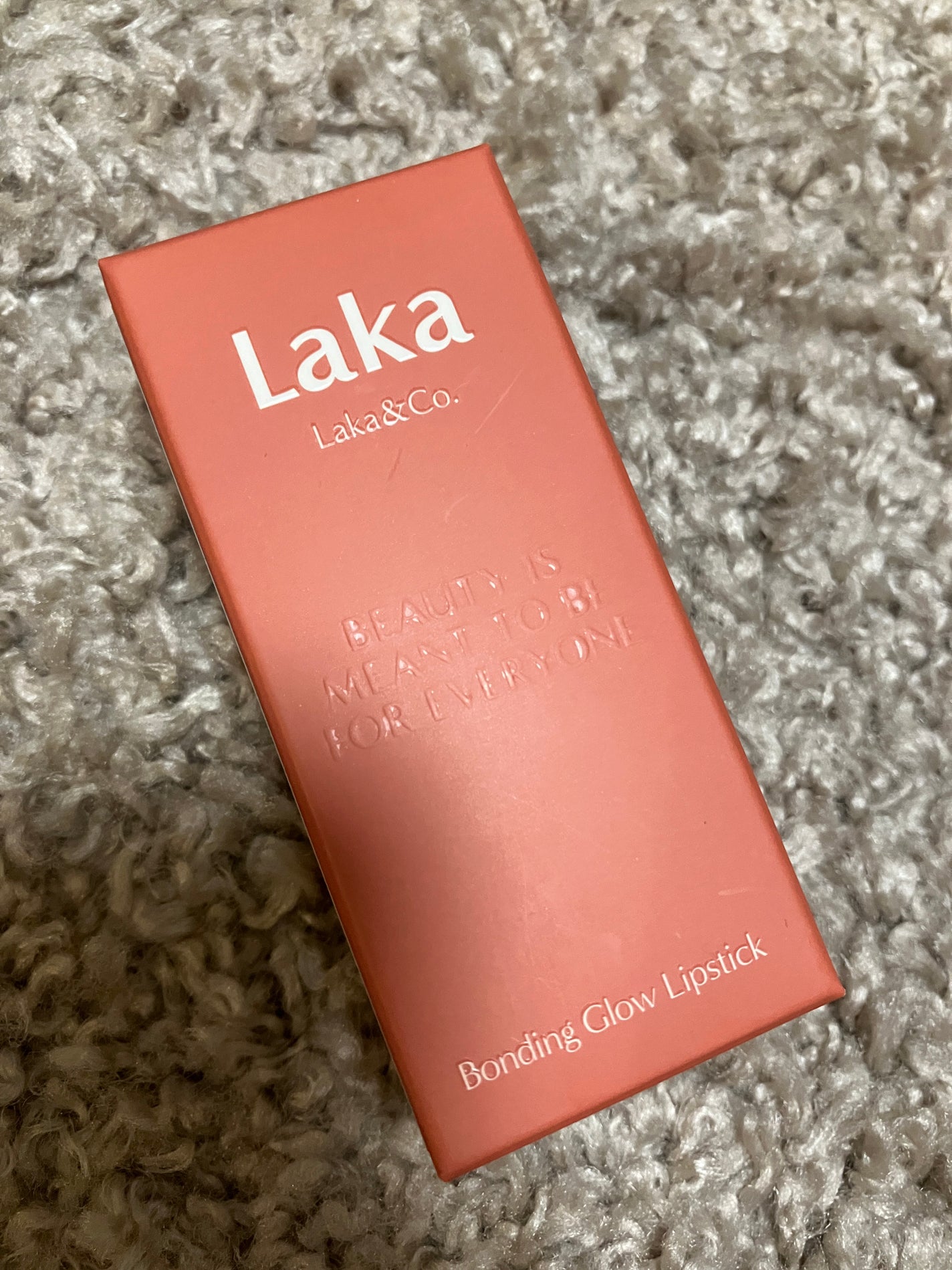 ボンディンググロウリップスティック/Laka/口紅を使ったクチコミ(2枚目)