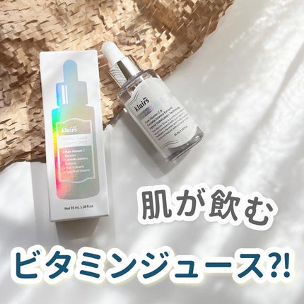 フレッシュリージュースドビタミンドロップ(35ml)/Klairs/美容液を使ったクチコミ(1枚目)